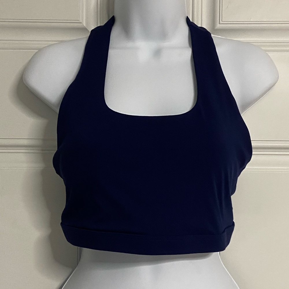 Fabletics Square Neck Kessler Medium Impact Sport… - image 1